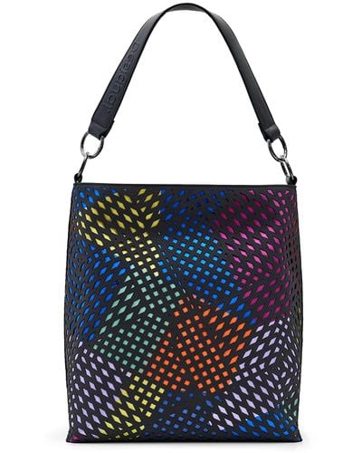 Desigual Black Bag_maya Butan 2000 - Blauw