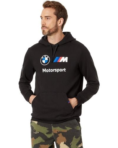 PUMA Standard BMW M Motorsport Essentials Fleece Hoodie - Schwarz