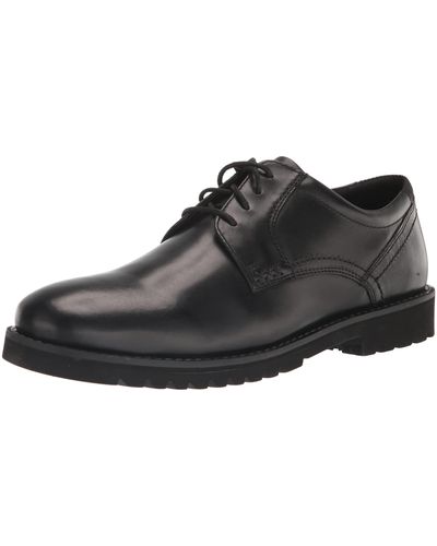 Rockport Mitchell Plain Toe Oxford - Schwarz