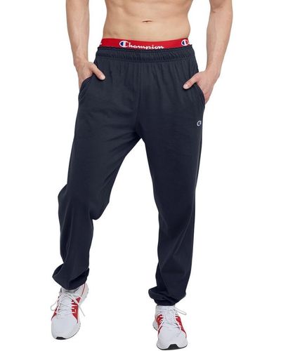 Champion , Everyday Cotton, Lightweight Lounge, Knit Pants For - Blue