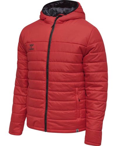 Hummel Steppjacke North Quilted Hood 206687 True Red S - Rot