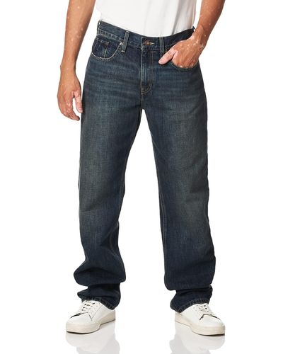 Nautica Mens Relaxed Fit Pant Jeans - Blue