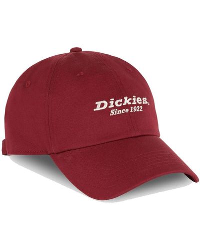 Dickies Twill Cotton Dad Cap Verschluss - Rot
