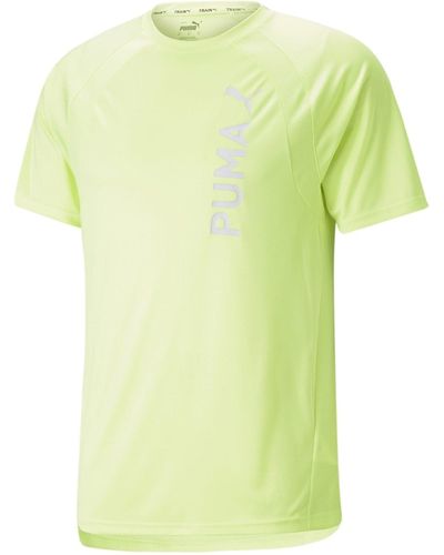 PUMA Cloud Ultrabreathe T-Shirt - Gelb
