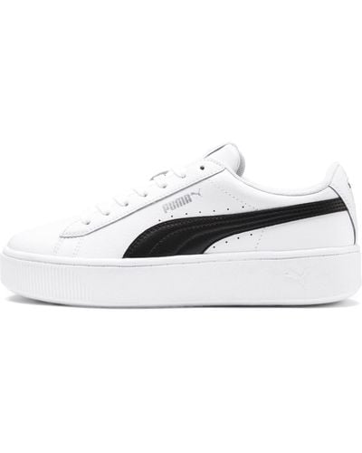 PUMA Vikky Stacked Sneakers Schuhe - Weiß