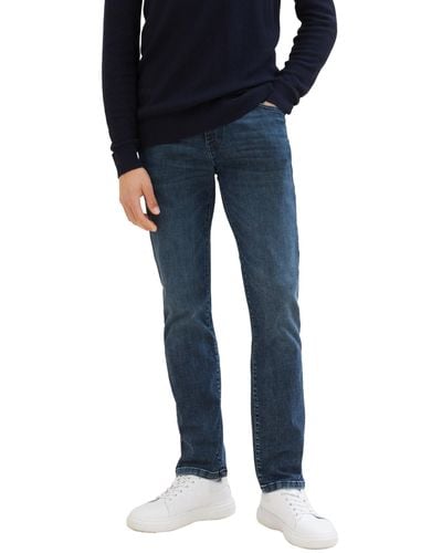 Tom Tailor LYCRA® FREEF!T® Josh Regular Slim Jeans mit Stretch - Blau