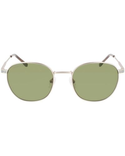 Lacoste L251s Oval Sunglasses - Green