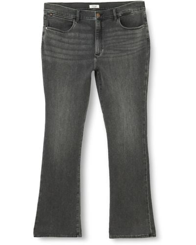 Wrangler Bootcut Jeans - Grau
