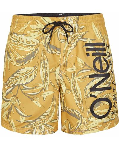O'neill Sportswear Cali 16" Swim Shorts Costume a Pantaloncino - Giallo