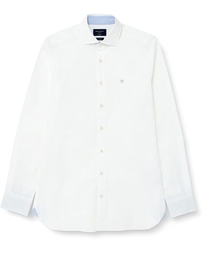 Hackett Essential Texture Shirt - White