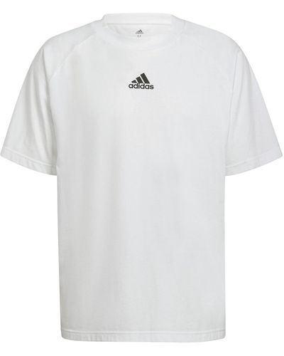 adidas M Bl Q2 T T-shirt - Wit