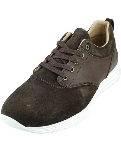 FIND Hybrid Suede Trainers - Brown