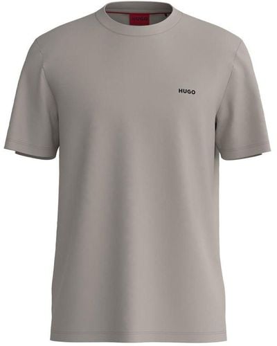 HUGO Dero222 T-shirt - Grey