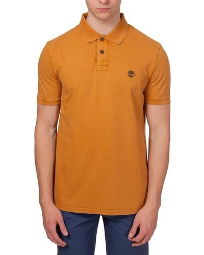 Timberland Poloshirt Voor - Oranje