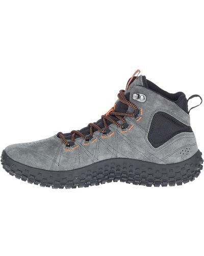 Merrell Wrapt Mid Waterproof Walking Boots - Aw23 - Black