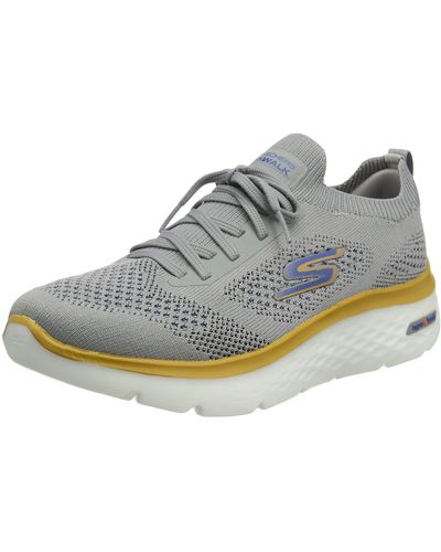 Skechers Go Walk Hyper Burst Road Hardloopschoen Voor - Metallic