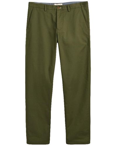 GANT Regular Tp Chinos Dress Trousers - Green