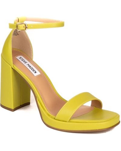 Steve Madden , Dream-on Fashion Court Shoes Sandals - Yellow