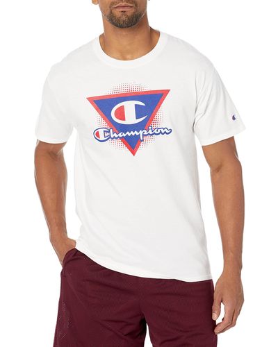 Champion , Classic, Soft And Comfortable T-shirts For - White