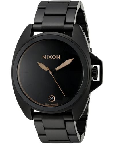 Nixon Analog Anthem Watch - Black