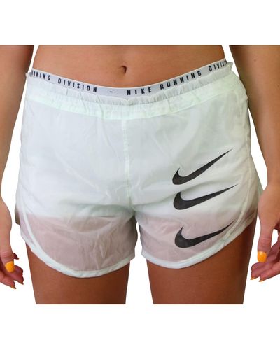 Nike Run Dvn Tempo Luxe 2IN1 Pantalon - Blanc