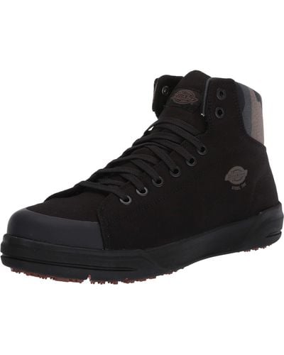 Dickies Mens Supa Dupa Mid St Astm Sr Fire And Safety Shoe - Black
