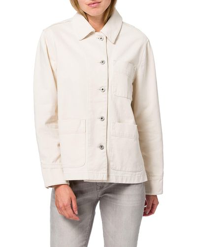 GANT D1. Organic Cotton Shirt Jacket - Weiß