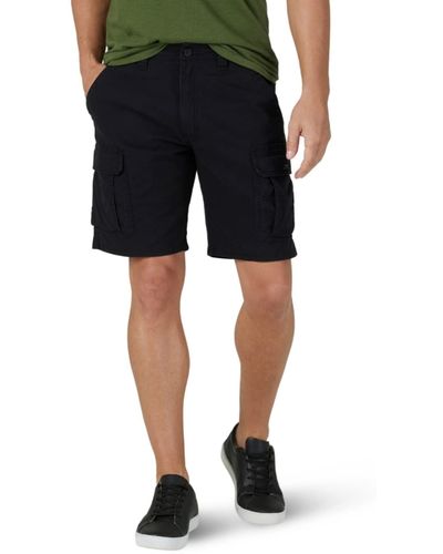 Wrangler Jeans Co Black Relaxed Fit Stretch Cargo Short - 32
