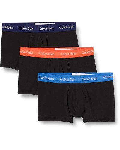 Calvin Klein Low Rise Trunk 3pk Boxershorts - Mehrfarbig