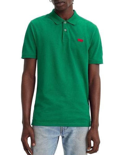 Levi's Slim Housemark Polo Shirt - Green
