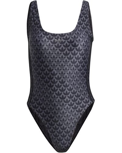 adidas MONOGRM Suit Swimsuit - Grau