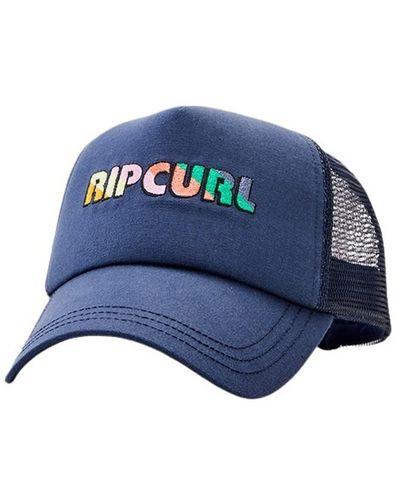Rip Curl Day Break Trucker Hat Cap Blau One Size