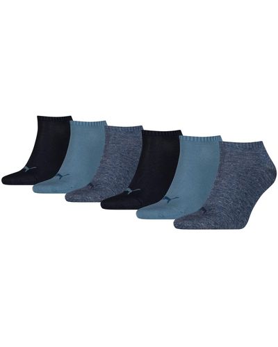 PUMA Plain Trainer Socks - Blue