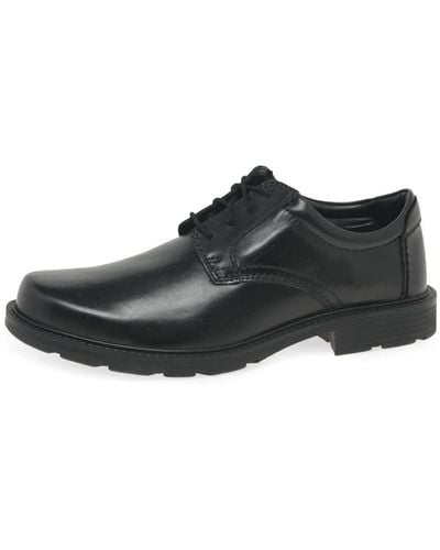 Clarks Kerton Lace S Formal Shoes 7.5 Black