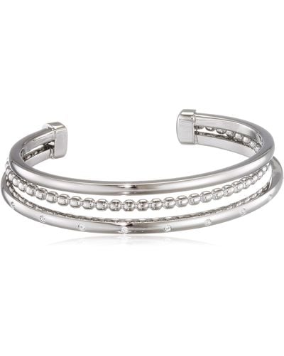 Tommy Hilfiger Jewellery Women Stainless Steel Cuff Bracelet - 2701049 - Metallic