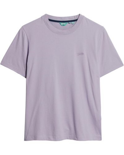 Superdry Vintage Logo Emb T-shirt S Purple