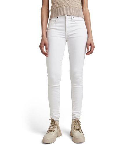 G-Star RAW Lhana Skinny Jeans - Weiß
