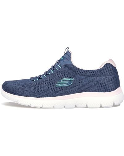 Skechers Air Dynamight-winly Sneakers - Navy - Uk - Blue