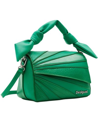 Desigual Machina Phuket Accessories Pu Hand Bag - Green