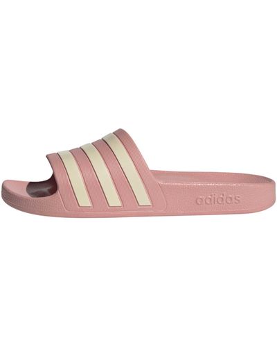 adidas Adilette Aqua Slides Sandal - Pink