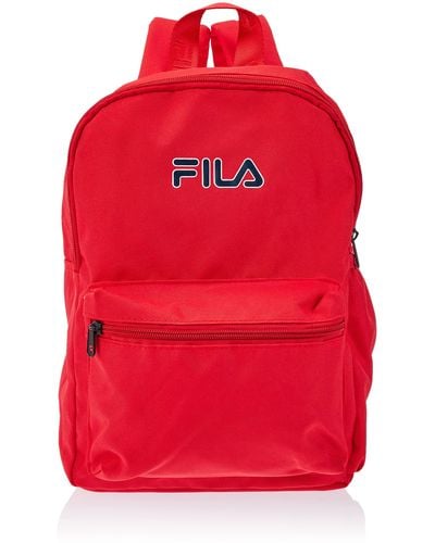 Fila Bury Small Easy Backpack-True Red-One Size - Rosso