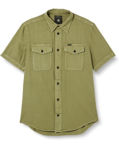 G-Star RAW Marine Service Slim Shirt Shirt - Groen