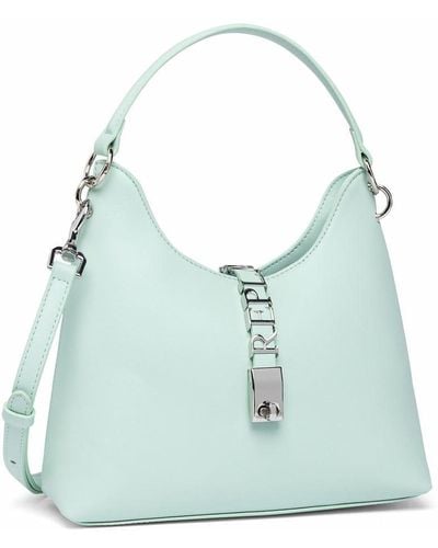 Replay Women's Shoulder Bag Made Of Faux Leather - Green