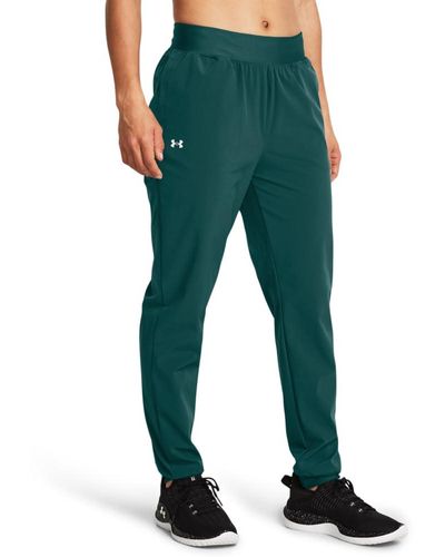 Under Armour Rival High-rise Woven Pants - Green