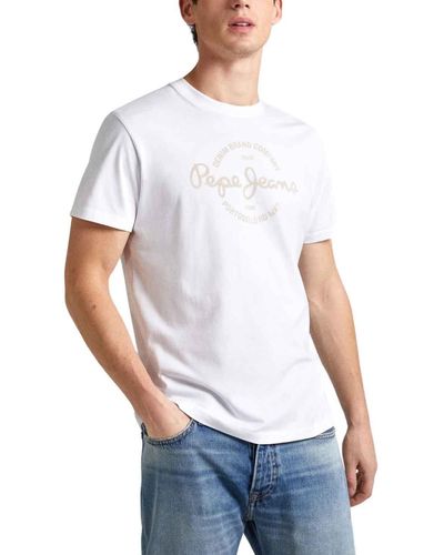 Pepe Jeans Craigton T-shirt - White
