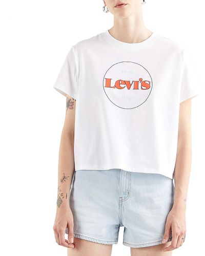 Levi's ® Graphic Varsity T-Shirt - Bianco