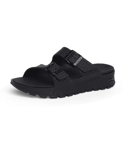 Skechers Arch FIT Footsteps HI'NESS - Negro