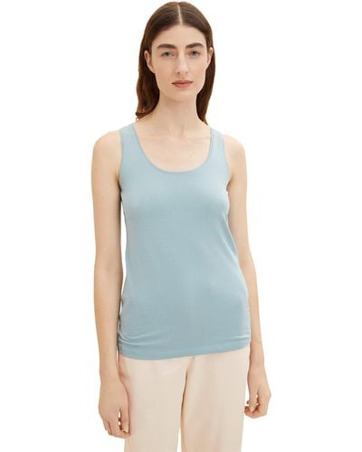 Tom Tailor 1036260 Basic Top - Blau