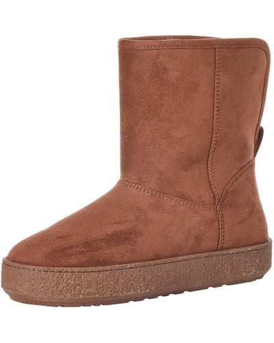 Amazon Essentials Shearling Boot - Brown