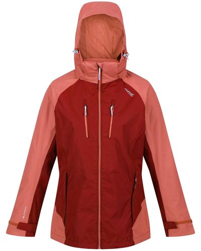 Regatta S Calderdale Iv Waterproof Durable Coat - Red